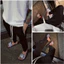 Quần Nỉ Jogger Trơn DSQ Chất Liệu Umi Hàn Co Dãn, Phong Cách Đơn Giản, Màu Đen Thời Trang Nam 2025