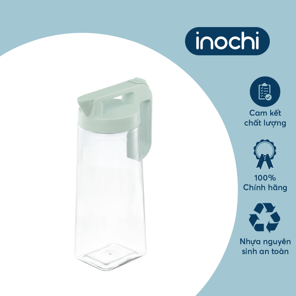 Bình nước cao cấp Biwa chịu nhiệt, không ố màu inochi chịu nhiệt 120 độ C, chắc chắn, có nắp khóa.