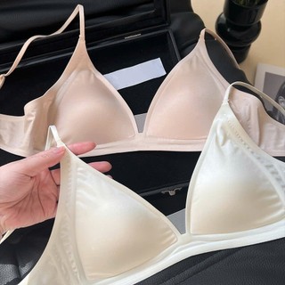 (CHÍNH HÃNG Kbra) Áo ngực nữ lụa satin không gọng mút mỏng thoáng khí êm ái thoải mái siêu mát cao cấp BRA05