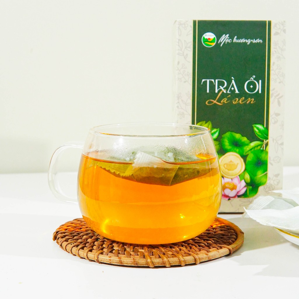 Thanh Tiêu Chuẩn - Trà Ổi Lá Sen Nhà Mộc Hương Sơn Detox Thanh Lọcơ Thể Tự Nhiên