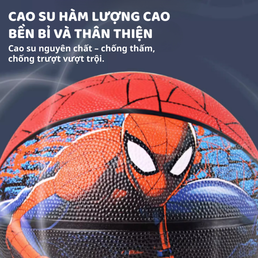 Bóng Rổ Marvel Size 5 Size 7 Chính Hãng Spider Man Captain America Disney Marvel Cho Bé Trẻ Em