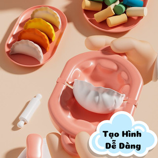 Đồ Chơi Đất Nặn Máy Làm Kem,Nấu Ăn Hình Heo Hồng Đi Kèm Nhiều Khuôn Nguyên Liệu,Dụng Cụ Nhà Bếp Cho Bé Thỏa Sức Vui Chơi