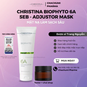 Mặt nạ Christina Biophyto 6A Seb - Adjustor Mask Phục Hồi và Se Khít Lỗ Chân Lông 250ml