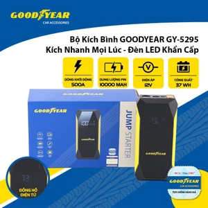 Bộ Kích Bình Cho Xe Hơi 500A GOODYEAR GY-5295 Đa Chức Năng Sạc Dự Phòng 10000mAh Đèn LED Khẩn Cấp
