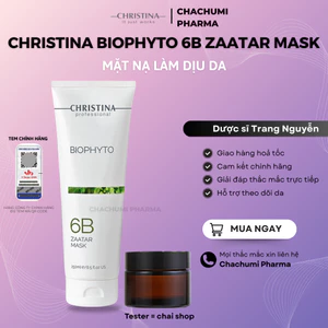 Mặt nạ Christina BioPhyto 6B Zaatar Mask làm dịu, kháng khuẩn da 250ml