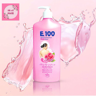 Sữa Tắm Trắng Da E100 Hoa Hồng 520g: Chính Hãng