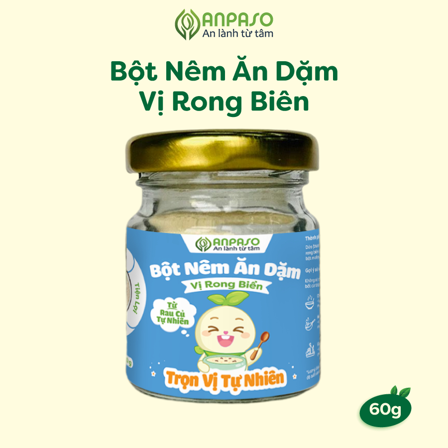bột nêm ăn dặm ANPASO cho bé từ 6 tháng