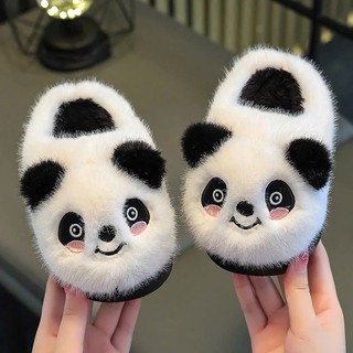 Dép Bông Gấu Trúc- Gấu Panda Cho Bé, Dế ÊM Giữ Ấm Chân Cho Bé