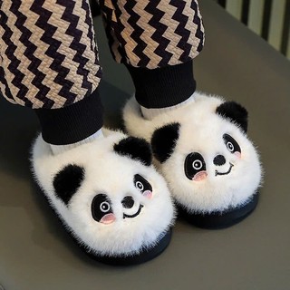 Dép Bông Gấu Trúc- Gấu Panda Cho Bé, Dế ÊM Giữ Ấm Chân Cho Bé
