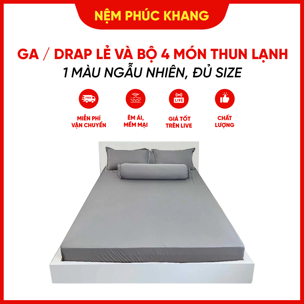 Ga/drap lẻ thun lạnh Hàn Quốc 1 màu đủ size ( 3cm 5cm 10cm 15cm )