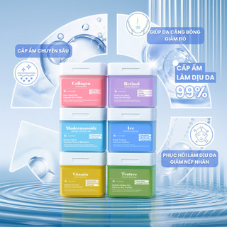 [MUA LÀ CÓ QUÀ]Toner Pad Dermal 120 Miếng - Cấp Ẩm Sâu, Hỗ Trợ Mờ Thâm & Làm Dịu Da