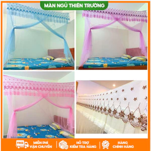 Màn tuyn dây măc tay m6x2m m8x2m 2mmx2m2 có cửa chông muỗi