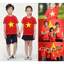 Áo cờ đỏ sao vàng! tôi yêu Việt Nam đồng phục đội nhóm, công ty,gia đình, hoạt động tập thể