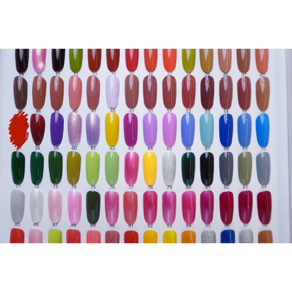 COMBO 10 CHAI SƠN THƯỜNG TẶNG 1 CHAI BÓNG ( TỔNG 11 CHAI) - Sơn Móng Tay Cao Cấp AH29 Nhiều Màu - Ngọc Thuỷ Nail