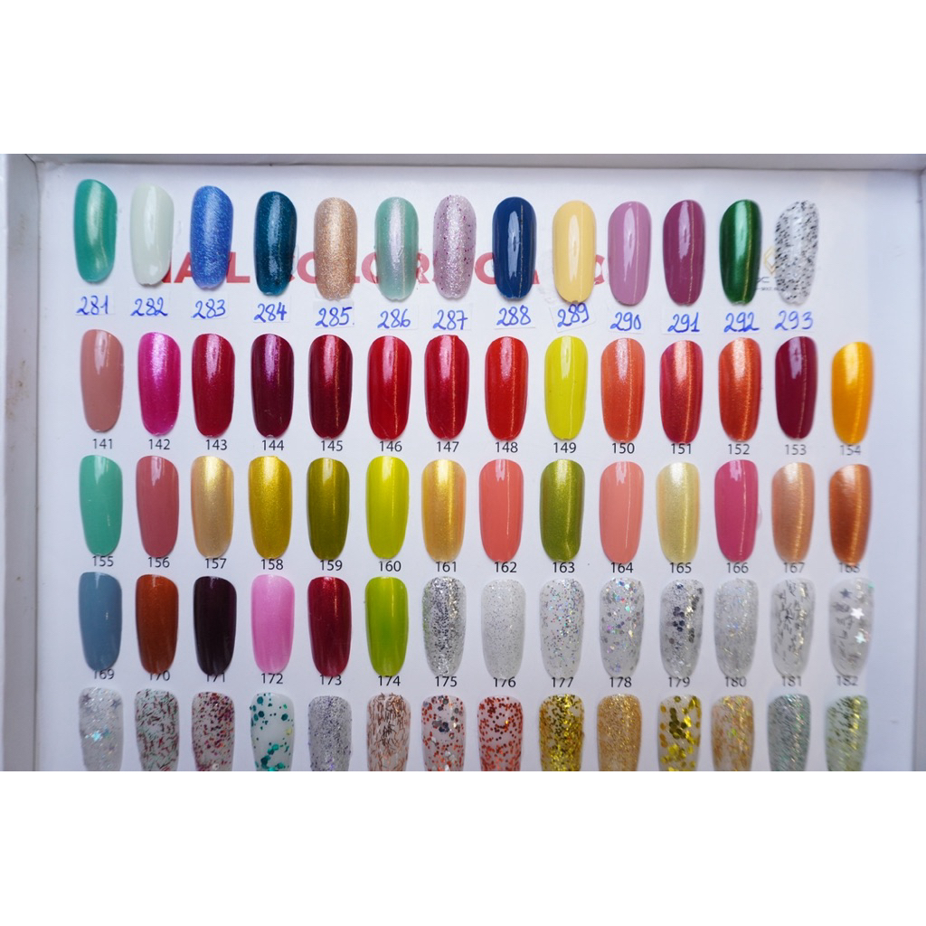 COMBO 10 CHAI SƠN THƯỜNG TẶNG 1 CHAI BÓNG ( TỔNG 11 CHAI) - Sơn Móng Tay Cao Cấp AH29 Nhiều Màu - Ngọc Thuỷ Nail