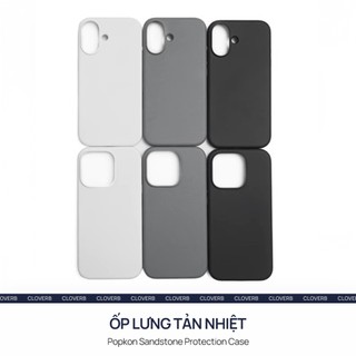 Ốp Lưng iPhone 17 Pro Max Mặt Nhám Chống Bám Tay Có Vòng Nam Châm