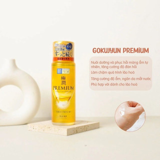 (chuaan loai 1)Toner Hada Labo Gokujyun Premium Dưỡng Ẩm Sâu Sáng Da Nhật Bản 170ml