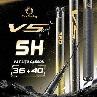 Cần câu V5 AGENT  độc quyền đại lý chất liệu cacbon cao cấp