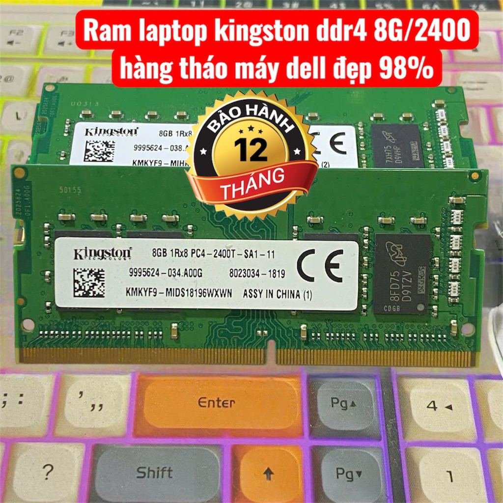 Ram laptop ddr4 8G , 16G /2400/2666/3200 (Hàng tháo máy Dell / Hp ) bảo hành 1 năm | BigBuy360 - bigbuy360.vn