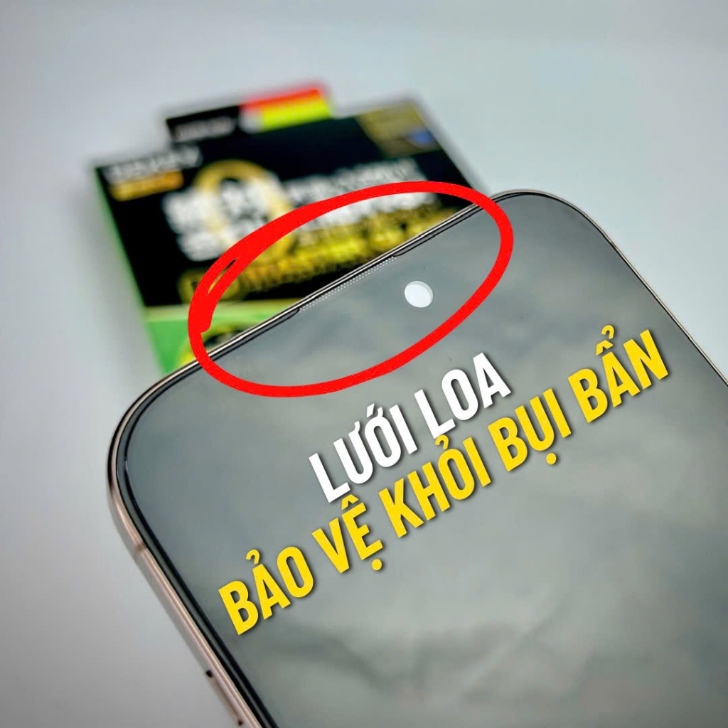 [ iP 17] Cường Lực Dekey 3D Full 99% Màn Hình Trong Suốt| Chống Nhìn Trộm Có Khung Dán cho iP 17|16|15|14 Series