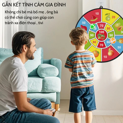 [TẶNG BÓNG] Đồ chơi ném bóng dính,bia ném bóng dính tính điểm tặng kèm 3 bóng đồ chơi cho bé