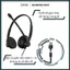 Tai nghe khử tiếng ồn IMPACT 100 MS STEREO USB C+A Hiệu EPOS, Mic lọc ồn, Bảo vệ thính giác[Hỏa tốc]