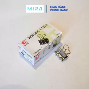 Set 3 Hộp Kẹp Tài Liệu [ Tổng 36 cái], Kẹp Giấy 15mm Mạ Nickel [QK-15NK] - Chất Liệu Hợp Kim Bền, Phù Hợp Văn Phòng