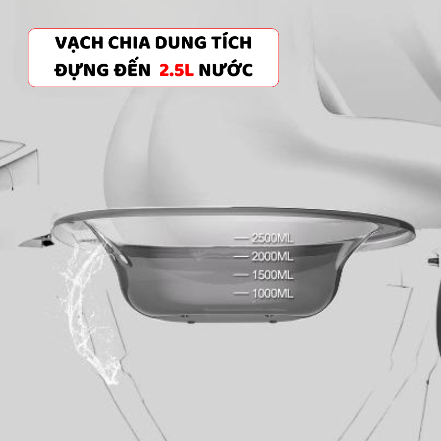 Chậu Xông Hơi Phụ Khoa ENODA HOME, Chậu Ngâm Rửa Chịu Nhiệt Tốt Cho Phụ Nữ Sau Sinh Kèm Vòi Xịt Rửa Tiện Lợi C050