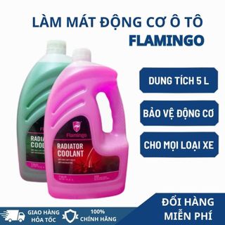 Nước Làm Mát Động Cơ Ô Tô FLAMINGO / KINZHAL F078 Dung Tích 5L Giúp Động Cơ Tránh Tình Trạng Quá Nóng