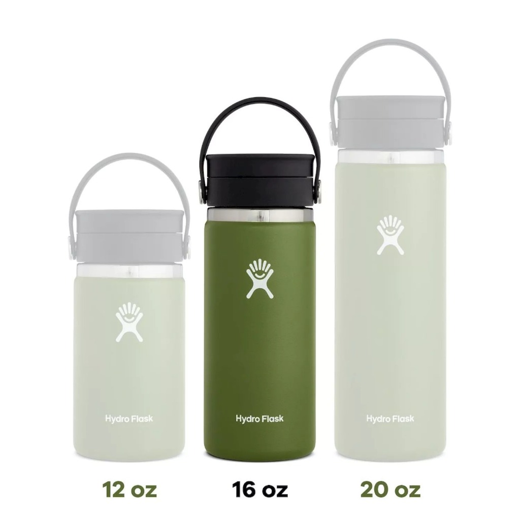 Bình giữ nhiệt Hydro Flask 473ml Wide Flex Sip Lid 16 oz chính hãng, có nắp xoay, an toàn sức khỏe