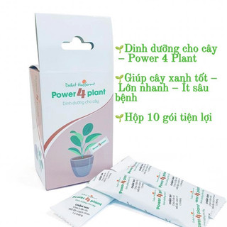 Combo 10 gói Dinh Dưỡng Cho Cây Power 4 Plant Dalat Hasfarm – Chăm sóc cây khỏe đẹp