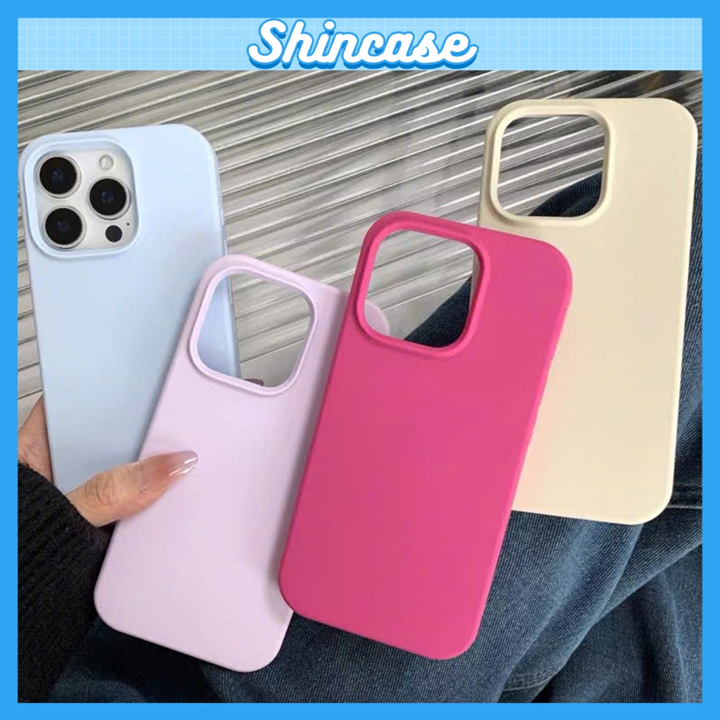 Ốp Lưng iPhone TPU Màu Pastel Chống Bẩn Lót Nhung, Chống Sốc, Bảo Vệ Camera - iP 7/8/X/XS/11/12/13/14/15/16/17/Plus/Pro/