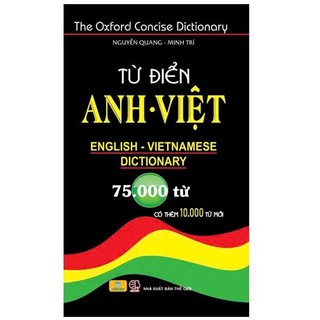 Sách - Từ Điển Anh Việt 75.000 từ - ndbooks