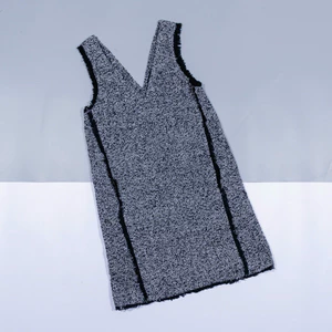 MIXXO VÁY TWEED ĐEN XÁM SIZE S (220704049)