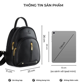 Balo nữ thời trang cao cấp VACHINO - BG026. Bảo hành 12 tháng, xem hàng ưng ý rồi thanh toán. Đổi trả miễn phí trong 7n