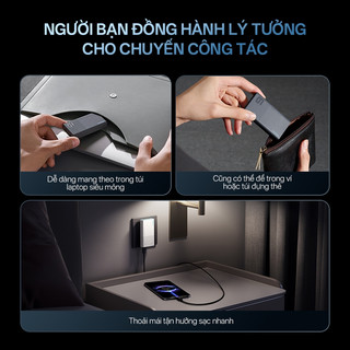 Củ Sạc GaN CUKTECH AD652S 2C | Cống Suất 65W Max | Hỗ Trợ Sạc Nhanh | Thiết Kế Siêu Mỏng | Bảo Hành 18 Tháng