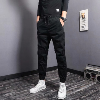 Quần Jogger Nam Nữ Trơn Basic Thun Kaki Phong Cách Thể Dục Thể Thao Năng Động Cá Tính Unisex, K1