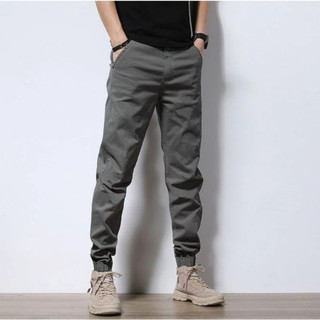 Quần Dài Khóa Zip ⚡️ Giá Sập Sàn ⚡️ Quân Jogger Kaki Nam Thể Thao Ống Bo C