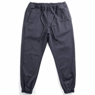 Quần Jogger Kaki Ống Bó Thun Khóa Zip ,Quan tây nam nữ đi học chơi vải mềm thoải mái có túi rộng K1