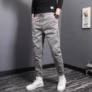 Quần Jogger Nam Nữ Trơn Basic Thun Kaki Phong Cách Thể Dục Thể Thao Năng Động Cá Tính Unisex, K1