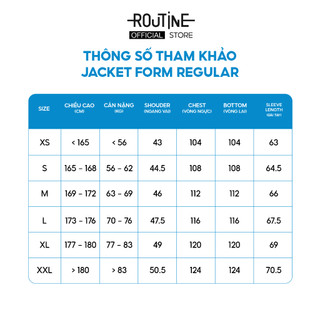 Áo Khoác Có Nón Dây Kéo Form Regular - Routine 10F25WJA003