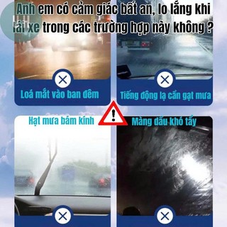 Nước rửa kính ô tô đậm đặc cao cấp XTB 9118 -Tẩy sạch vết ố bám bẩn trên kính, sáng bóng tự nhiên- dung tích 150ml