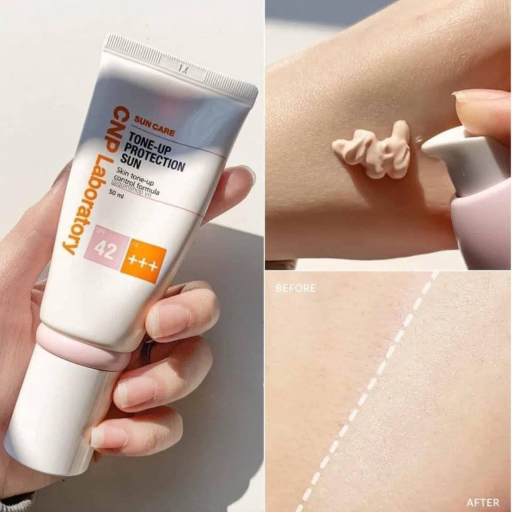 Kem chống nắng CNP Tone-up Protection Sun (SPF42/PA+++) x K Beauty Town