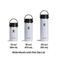 Bình giữ nhiệt Hydro Flask 355ml Wide Flex Cap 12 oz chính hãng, giữ nhiệt tốt, không rò rỉ