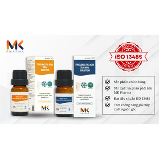 Dung dịch Tricloacetic Acid (TCA) 80% - Hỗ trợ giảm tình trạng sùi mào gà, mụn cóc, hạt ngọc...