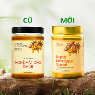 [Combo Mật Nghệ Chuối Xanh-Gấc] Lạc Yên Foods Gồm Nghệ Chuối Xanh 250G+ Gấc Chanh Leo 900G