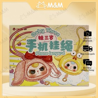 【HÀNG SẴN】Baby Three - Vườn Thú Mini - Móc Treo Điện Thoại - Gấu Bông Dễ Thương - Quà Tặng Nữ