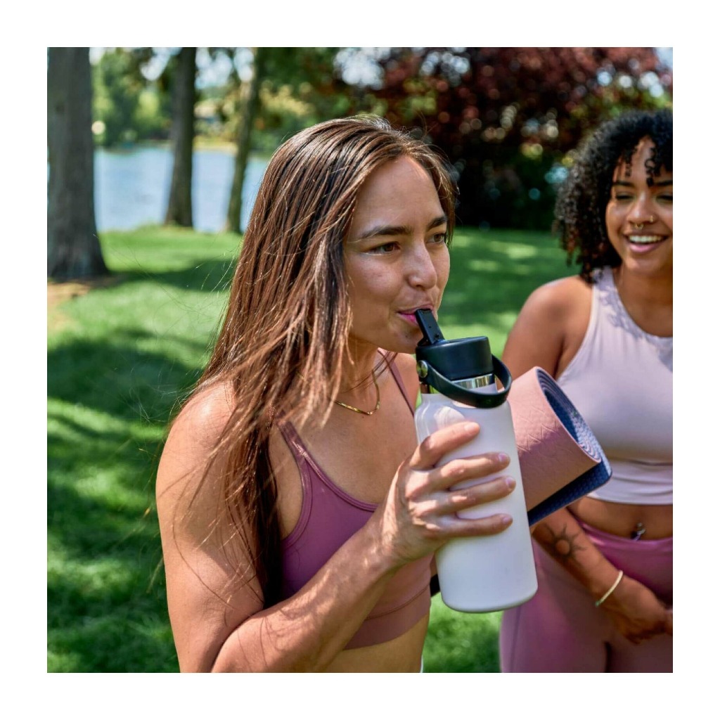 Bình giữ nhiệt Hydro Flask 946ml Wide Flex Straw Cap 32 oz chính hãng, kèm ống hút, an toàn sức khỏe