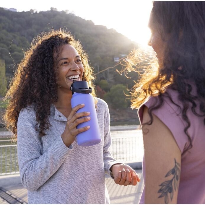Bình giữ nhiệt Hydro Flask 946ml Wide Flex Straw Cap 32 oz chính hãng, kèm ống hút, an toàn sức khỏe