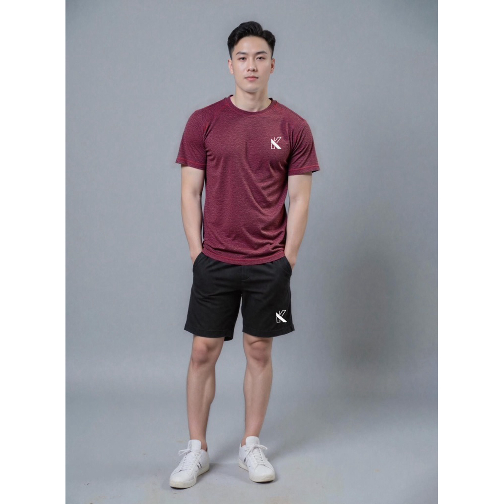 Bộ Quần Đùi Thể Thao Nam Mặc nhà vải loại 1 siêu co giãn hàng cao cấp shop thể thao kute